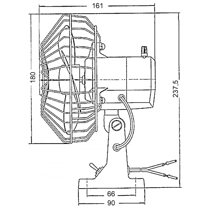 Elettrodomestici, Ventilatori VENTILATORE OSCILLANTE 24V. Marine Town (acq.min. unità) - immagine 2