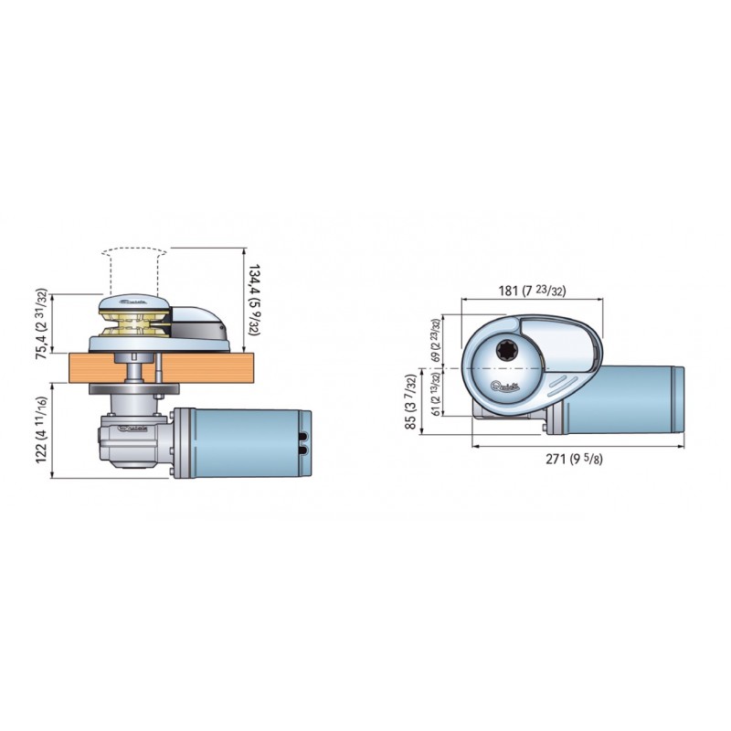 Verricelli Quick CL1 S/CAMPANA 500W 12V B.6 Quick (acq.min. unità) - immagine 2