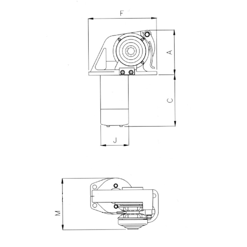 Verricelli Lofrans' DORADO 800W. 12V. mm. 6 Lofrans (acq.min. unità) - immagine 2