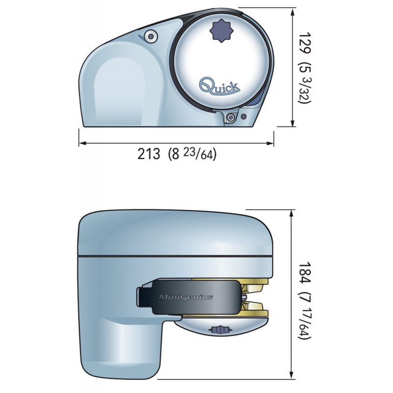 Verricelli Quick MINIGENIUS FF 250W 12V B.6 Quick (acq.min. unità) - immagine 2