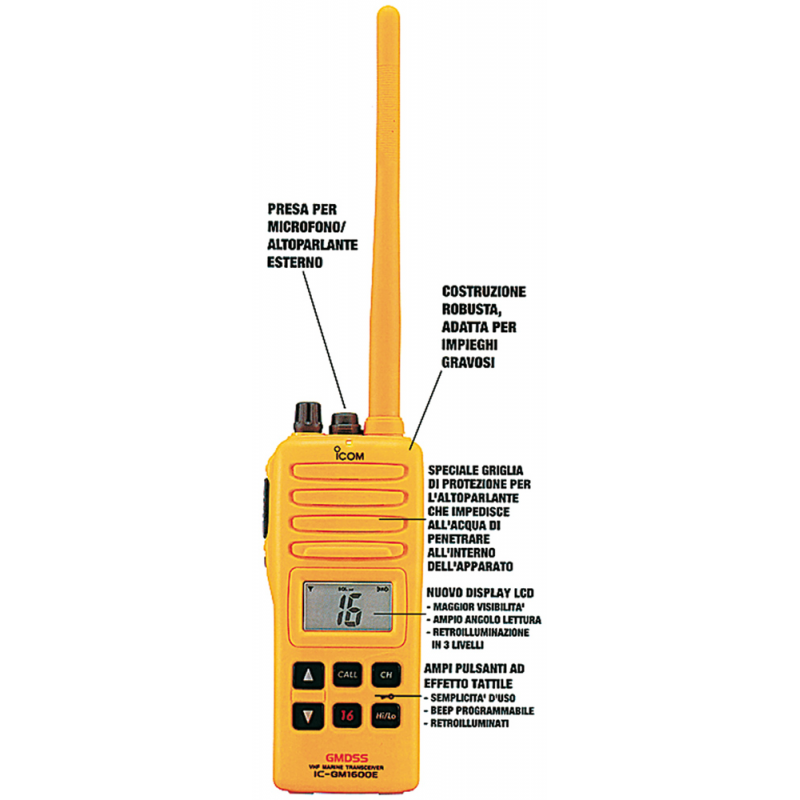 Vhf Portatili PACCO BATTERIA BP-234 (acq.min. unità) - immagine 2