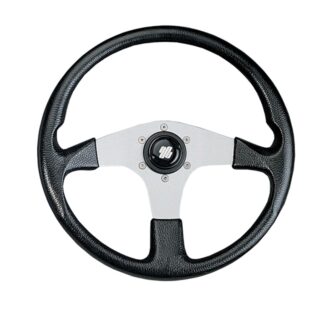 Ruote Timoni e Volanti RUOTA TIMONE NERA Ø MM. 350 Ultraflex (acq.min. unità)