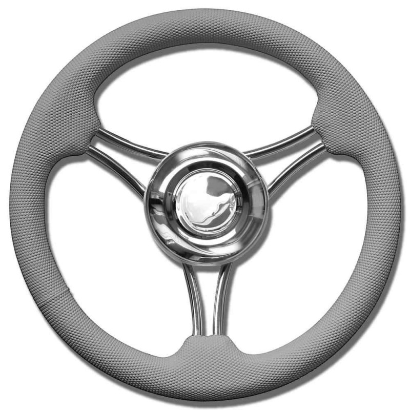 Ruote Timoni e Volanti RUOTA TIMONE T22 GRIGIO Ø MM.350 Savoretti (acq.min. unità)