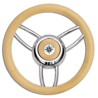 Ruote Timoni e Volanti RUOTA TIMONE T26 BEIGE Ø MM.350 Savoretti (acq.min. unità)