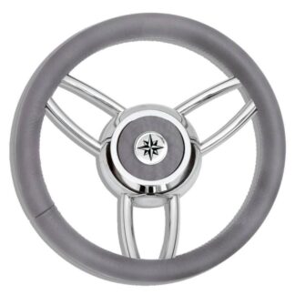 Ruote Timoni e Volanti RUOTA TIMONE T26 GRIGIO Ø MM.350 Savoretti (acq.min. unità)