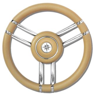 Ruote Timoni e Volanti RUOTA TIMONE T27 BEIGE Ø MM.350 Savoretti (acq.min. unità)