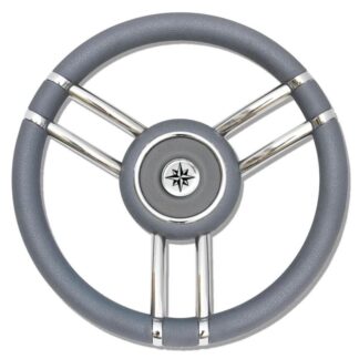 Ruote Timoni e Volanti RUOTA TIMONE T27 GRIGIO Ø MM.350 Savoretti (acq.min. unità)