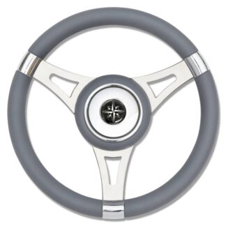 Ruote Timoni e Volanti RUOTA TIMONE T29 GRIGIO Ø MM.350 Savoretti (acq.min. unità)