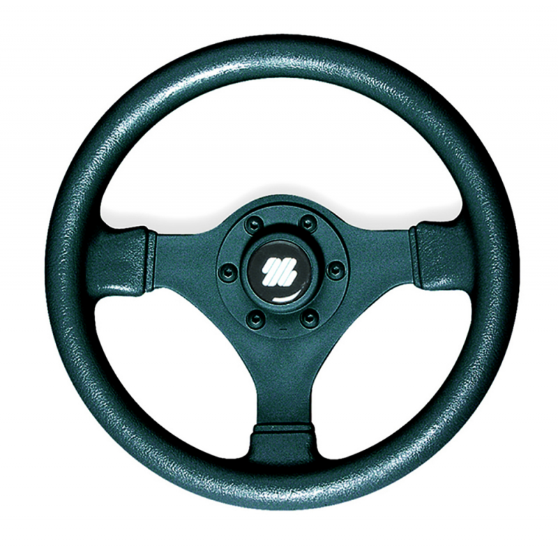 Ruote Timoni e Volanti RUOTA TIMONE V45 NERO Ø MM.280 Ultraflex (acq.min. unità)