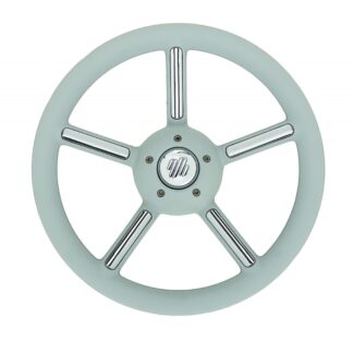 Ruote Timoni e Volanti RUOTA TIMONE V56 GRIGIA Ø MM.350 Ultraflex (acq.min. unità)