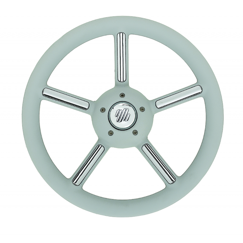 Ruote Timoni e Volanti RUOTA TIMONE V56 GRIGIA Ø MM.350 Ultraflex (acq.min. unità)