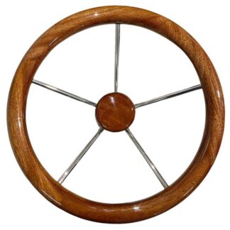 Ruote Timoni e Volanti RUOTA TIMONE TEAK Ø MM.350 Savoretti (acq.min. unità)