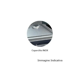 Coperchio cucina gas Coperchio cucina gas Focus Clf 60 Inox (ord.min.1.00 unità)