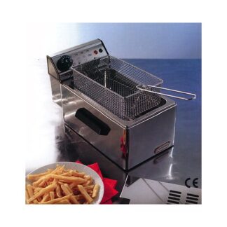Friggitrice elettrica Friggitrice Cf F620 Inox (ord.min.1.00 unità)