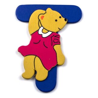 Accessorio decorativo Accessorio decorativo Baby Idea 23000950 Lettera T Assortito (ord.min.1.00 unità)