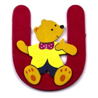 Accessorio decorativo Accessorio decorativo Baby Idea 23000951 Lettera U Assortito (ord.min.1.00 unità)