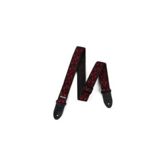 Tracolla chitarra Tracolla chitarra Dunlop D3811RD D38 SERIES Classic Flambe red (ord.min.1.00 unità)
