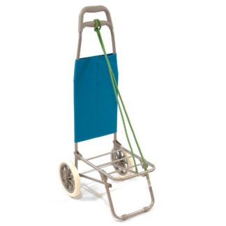 Carrello spiaggia Amicasa pieghevole Blu Carrello spiaggia (ord.min.1.00unità)