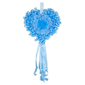 Fiocco nascita Fiocco nascita Baby Idea CM A Cuore Medio Azzurro (ord.min.1.00 unità)