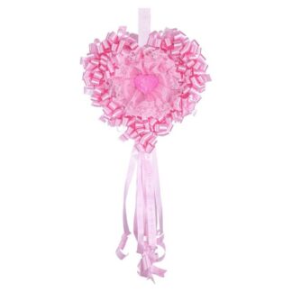 Fiocco nascita Fiocco nascita Baby Idea CM R Cuore Medio Rosa (ord.min.1.00 unità)