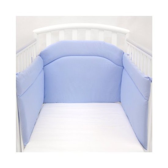 Paracolpi lettino Baby Idea P 250 3 lati Azzurro Paracolpi lettino (ord.min.1.00unità)