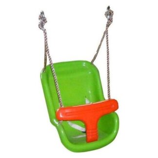 Sedile altalena Sedile altalena New Plast 9710 corde ed agganci inclusi Verde (ord.min.1.00 unità)