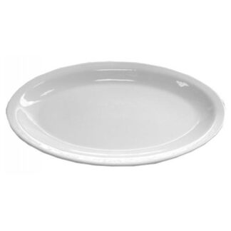 Piatto portata Piatto portata Saturnia ROMA ovale Bianco (ord.min.1.00 unità)
