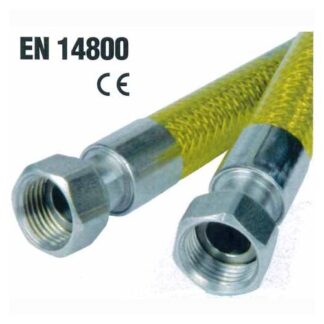Tubo gas Tubo gas Idro Bric VALGAS0023FF flessibile certificato (ord.min.1.00 unità)