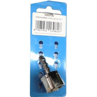 Raccordo gas Raccordo gas Idro Bric K0337BF per tubi 8x13 mm Cromo (ord.min.1.00 unità)