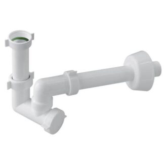 Sifone scarico Sifone scarico Idro Bric S0310B BAZOOKA Bianco (ord.min.1.00 unità)