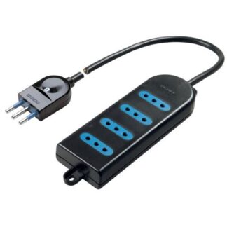 Multipresa tavolo Multipresa tavolo Poly Pool PP0387 2 10A Nero (ord.min.1.00 unità)