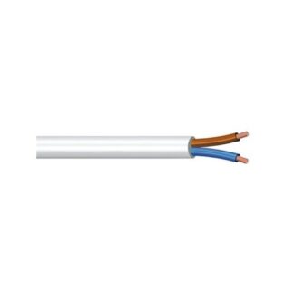 Cavo elettrico Poly Pool PP0357 bipolare Bianco Cavo elettrico (ord.min.1.00unità)