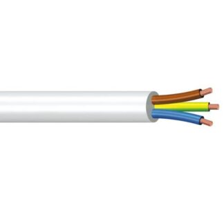 Cavo elettrico Cavo elettrico Poly Pool PP0366 tripolare Bianco (ord.min.1.00 unità)