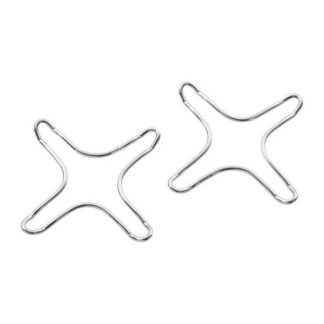 Set riduttori fornello Set riduttori fornello Pedrini 0160 8 Cromo lucido (ord.min.1.00 unità)