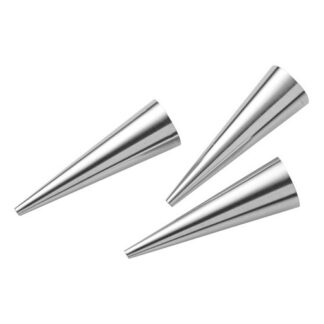Set stampi dolci Set stampi Pedrini 0093 4 Cannoncini Mignon (ord.min.1.00 unità)