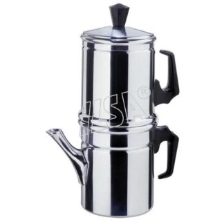 Caffettiera Caffettiera Ilsa 0004003 NAPOLETANA Cromo lucido (ord.min.1.00 unità)