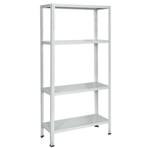 Scaffale in kit Scaffale Bizzotto Scaffalature E550B MINIEURO Bianco Ral 9003 (ord.min.1.00 unità)