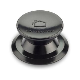 Ricambio pomolo Pomolo Lagostina 090101510001 CLASSICA M1 per coperchio Nero (ord.min.1.00 unità)