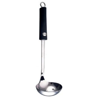 Mestolo cucina Mestolo Ghidini Cipriano 1734 TWIST Cromo lucido e Nero (ord.min.1.00 unità)