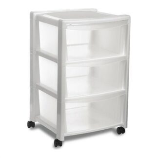 Cassettiera salvaspazio Cassettiera salvaspazio Stefanplast 50333 LIBERA 3C Bianco (ord.min.1.00 unità)