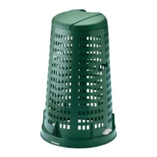 Porta sacco rifiuti Porta sacco rifiuti Stefanplast 24702 con coperchio Verde (ord.min.1.00 unità)