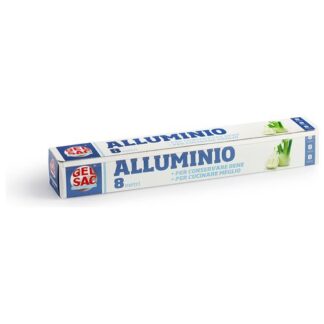 Rotolo alluminio Rotolo alluminio Gel Sac 420100 (8mt h.29cm 11Micron) Silver (ord.min.1.00 unità)