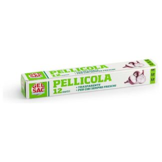 Pellicola alimenti Pellicola alimenti Gel Sac 430154 (12 mt h.29 cm 9 Micron) Trasparente (ord.min.1.00 unità)