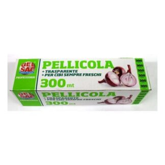 Pellicola alimenti Pellicola alimenti Gel Sac 413003 (300 mt h.29 cm 9 Micron) Trasparent (ord.min.1.00 unità)