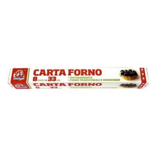 Rotolo cartaforno Rotolo cartaforno Gel Sac 440276 (8mt h.33 cm) (ord.min.1.00 unità)