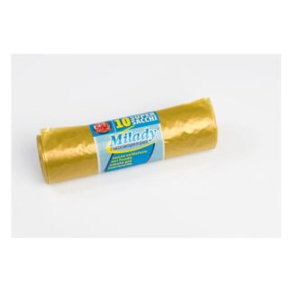Set sacchi spazzatura Set sacchi spazzatura Gel Sac G 982144 MILADY con legaccio Giallo (ord.min.1.00 unità)