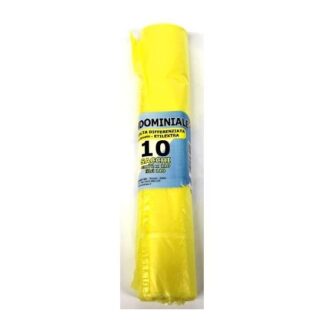 Set sacchi spazzatura Set sacchi spazzatura Gel Sac 972241HD ROTOSAC con legaccio Giallo (ord.min.1.00 unità)