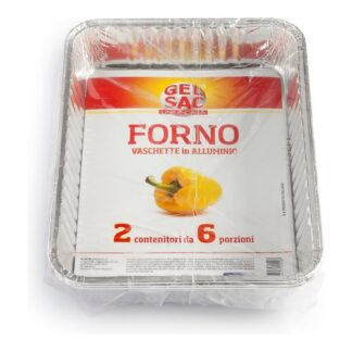 Set vaschette monouso Set vaschette monouso Gel Sac 700011 R2 6 Porzioni (ord.min.1.00 unità)