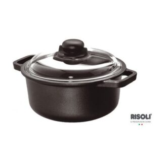 Casseruola Casseruola Risoli 097IN 20TP INDUCTION Nero (ord.min.1.00 unità)