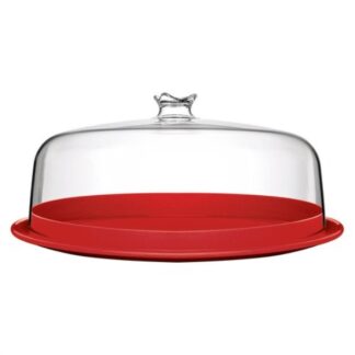 Porta torta Porta torta Cosmoplast 88 Margherita Rosso (ord.min.1.00 unità)